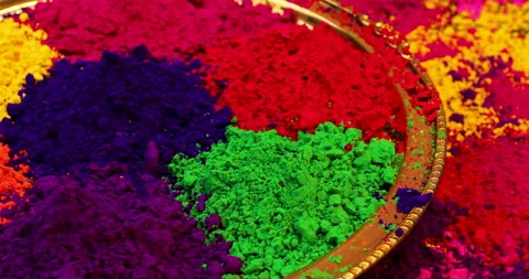 Holi colors. Video stock 237250223