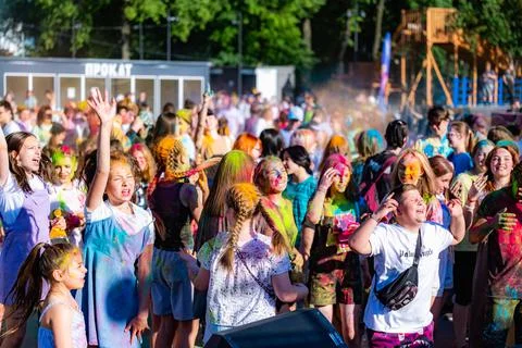 Holi holiday Foto stock