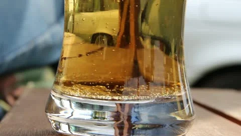 Holiday and Freetime Elements - German Beer and Bubbles III Stock Footage 11201082