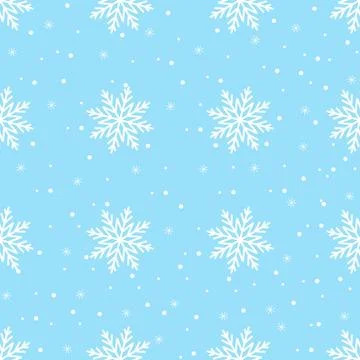 Holiday backdrop, snowflake pattern Stock-Illustration