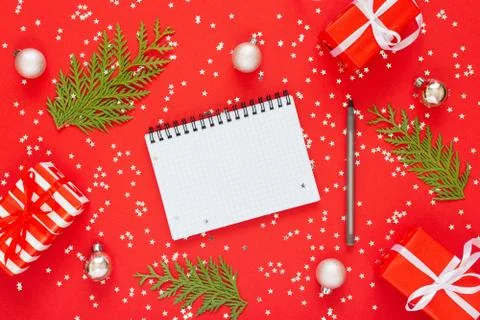 Holiday background with gift boxes Stock Photos