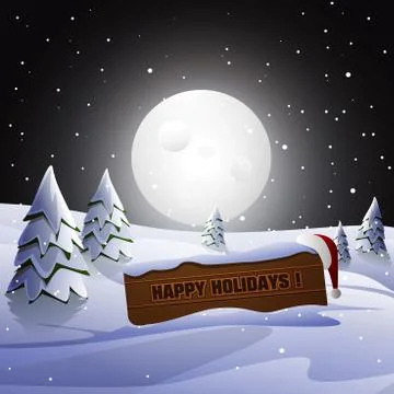 Holiday Background Stock Illustration