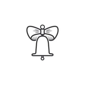 Holiday bell Stock Illustration