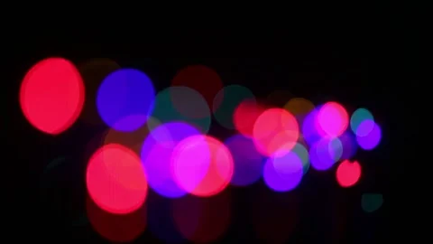 Holiday blurred bokeh background, glitter stars Stock Footage 165543981