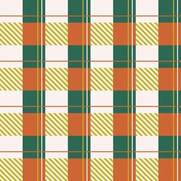 Holiday checkered seamless pattern. Minimalistic geometric background. Stock Illustration
