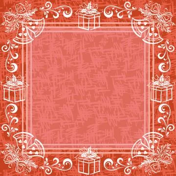 Holiday Christmas background Stock Illustration