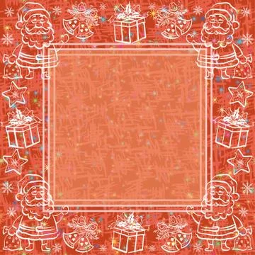 Holiday christmas background Stock Illustration