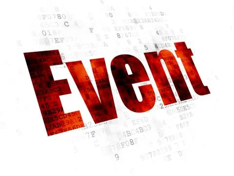 Holiday concept: Event on Digital background Stockillustratie