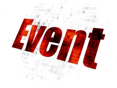 Holiday concept: Event on Digital background イラスト素材