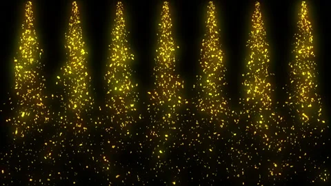 Holiday confetti falling Stock Footage 92818462