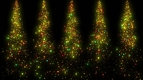 Holiday confetti falling Video stock 92818512