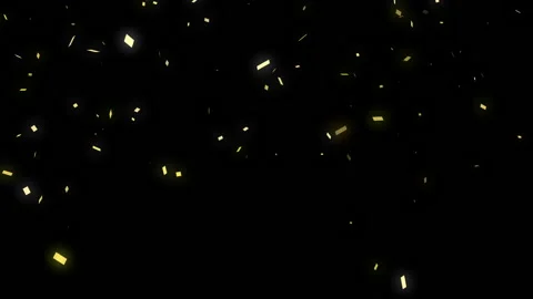 Holiday confetti falling 動画素材 96023665