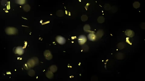 Holiday confetti falling 库存影片 100033472
