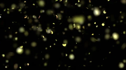 Holiday confetti falling Stock Footage 100033485