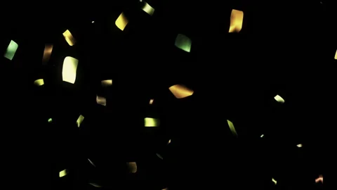 Holiday confetti falling 库存影片 100033492