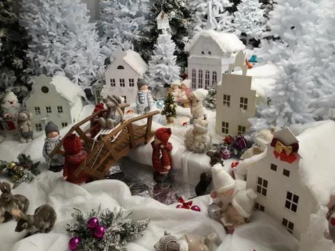 Holiday decorating Stock Photos
