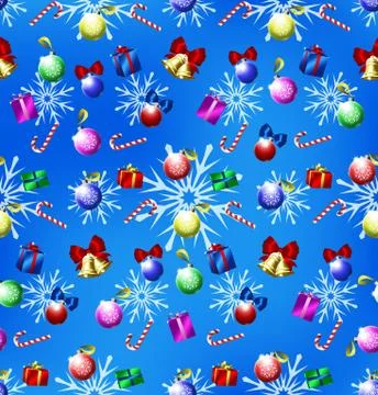 Holiday decorations Illustration