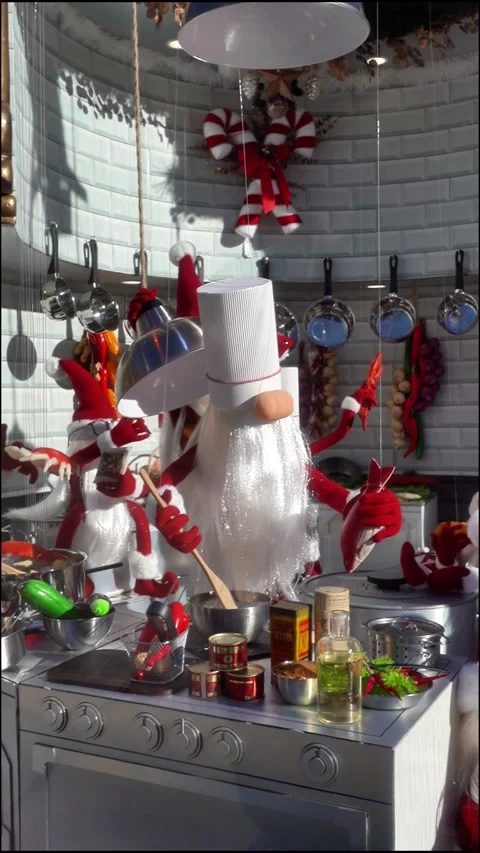 Holiday Decorations in Monaco. Stock Footage 322136785