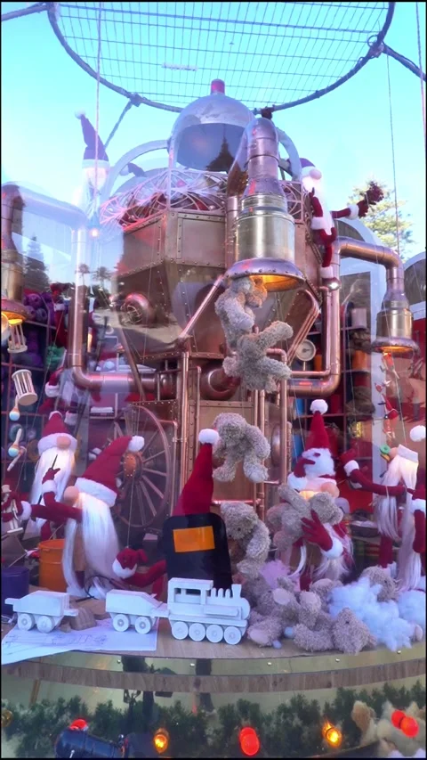 Holiday Decorations in Monaco. Stock Footage 322136813