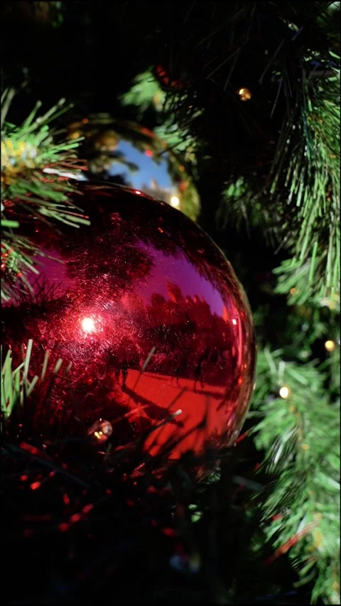 Holiday Decorations in Monaco. Stock Footage 322136901