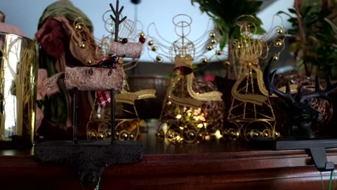 Holiday Decorations Pan Stock Footage 144966716