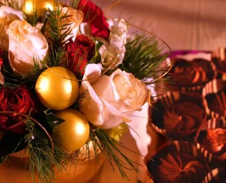 Holiday Dining Stock Photos