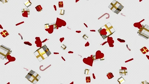 Holiday Elements Explosion Stock Footage 168955402