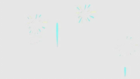 Holiday firework explode New Year celebration seamless loop Animation video.. Stock Footage 242633204