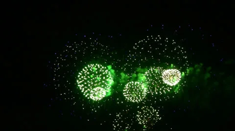 Holiday fireworks 스톡 동영상 23206546