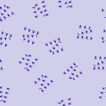 Holiday flags glyph vector seamless pattern イラスト素材