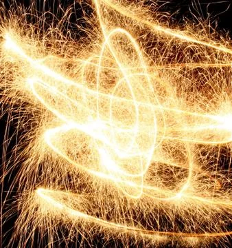 Holiday flame Foto stock