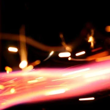 Holiday flame Foto stock