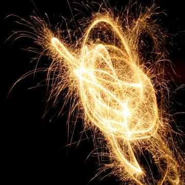 Holiday flame Stock Photos