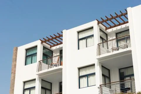 Holiday flats Stock Photos