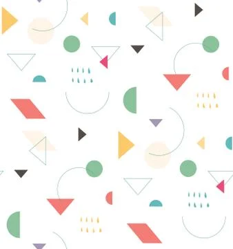 Holiday geometric pattern Stock Illustration