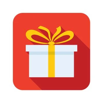 Holiday Gift Box Stock Illustration