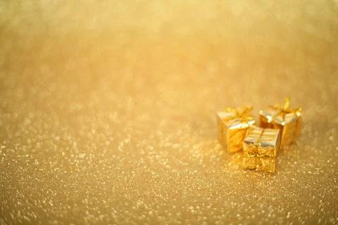 Holiday gift boxes Stock Photos