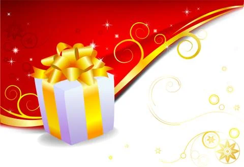 Holiday Gift Stock Illustration