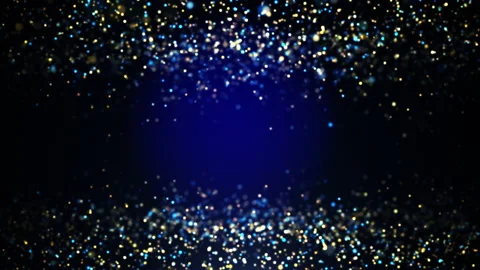 Holiday greetings blue background lights animation Stock Footage 201730767