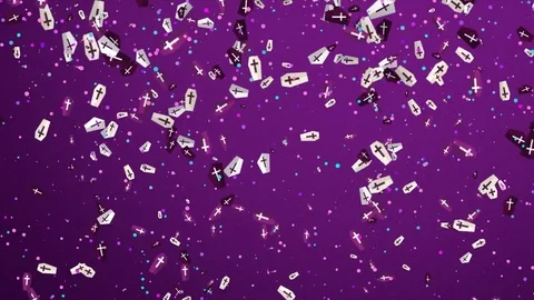 Holiday Halloween Background Stock Footage 76465622