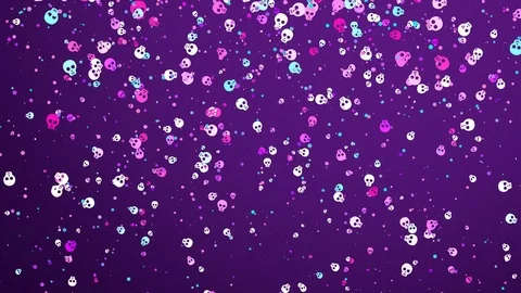Holiday Halloween Background Stock Footage 76465628