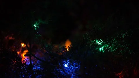 Holiday Lights Stock Footage 83191181