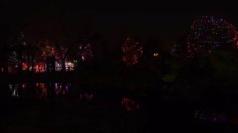 Holiday Lights Video stock 83212547