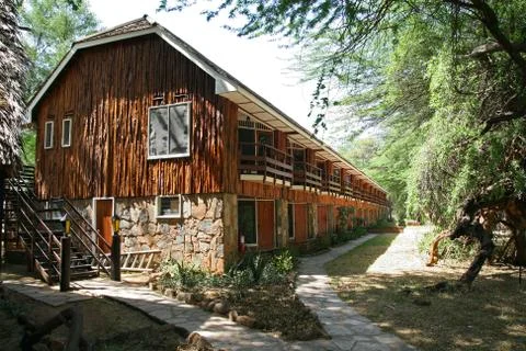 Holiday lodge Stock Photos