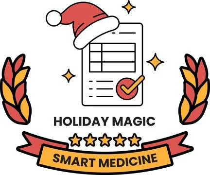 Holiday magic is a concept that is associated with the image Stock Illustration