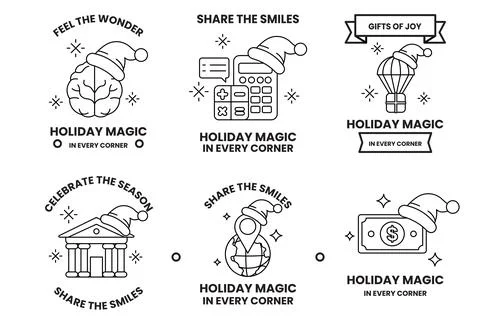 Holiday magic is a concept that is often associated with the holiday season Stock Illustration
