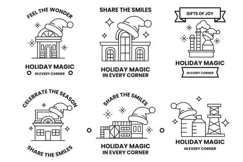 Holiday magic is a concept that is often associated with the holiday season Stock Illustration