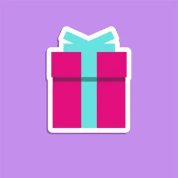 Holiday packaging gift Stock Illustration