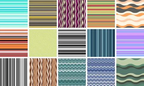 Holiday party abstract background featuring dynamic stripes, joyful palette,  Stock Illustration