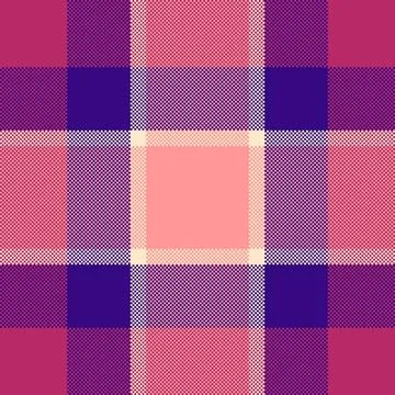 Holiday pattern background vector, cell texture tartan check. Creation fabr.. Stock Illustration